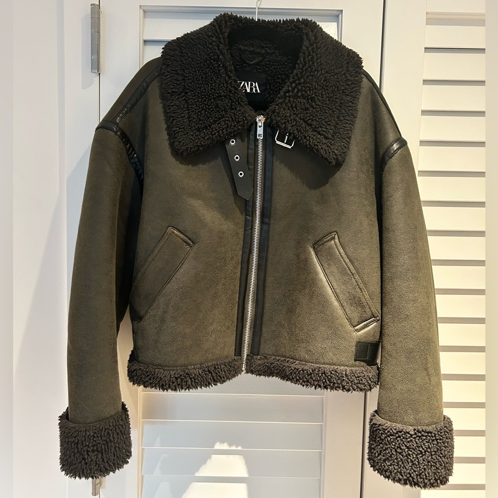 Zara aviator jacket